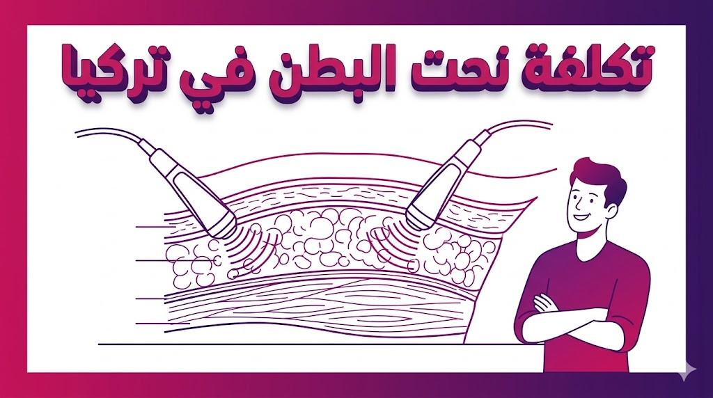  إنفوجرافيك طبي يوضح العلم وراء العملية والتشريح العضلي المرتبط بـ تكلفة نحت البطن في تركيا.