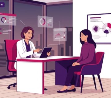 رسوم توضيحية لعيادة طبية حديثة تشرح مخاطر شفط الدهون بالليزر في تركيا وكيفية الوقاية منها 