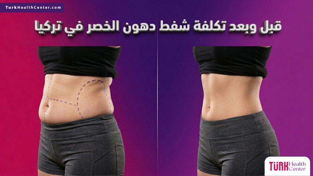 مقارنة قبل وبعد تبرز النتائج المذهلة وتوضح أهمية معرفة تكلفة شفط دهون الخصر في تركيا للحصول على قوام منحوت