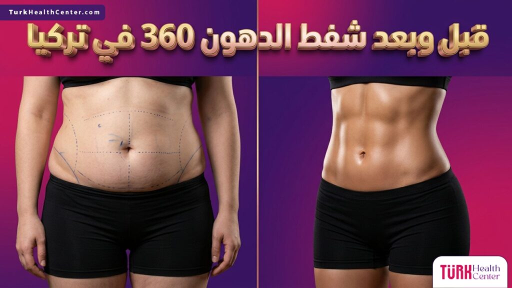 صور قبل وبعد تظهر نتائج التحول المذهل لعملية شفط الدهون 360 في تركيا