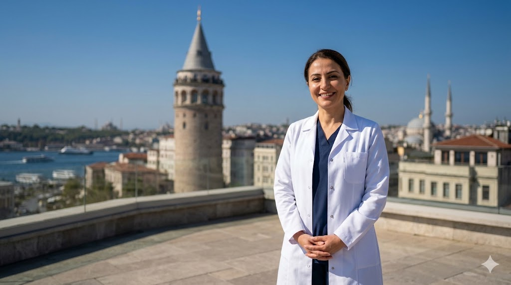  طبيب عيون مختص في إسطنبول بجوار برج غالاتا يمثل موثوقية سعر عملية سحب الماء الأزرق في تركيا.