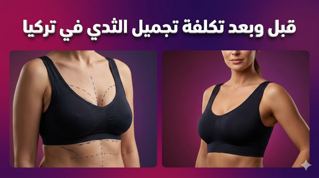  تكلفة تجميل الثدي في تركيا مع علامات تخطيط طبية دقيقة.