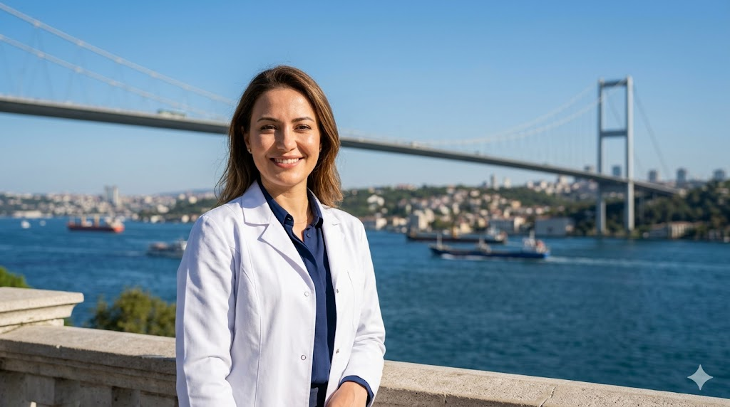  طبيب تجميل متميز أمام جسر البوسفور في إسطنبول كرمز للوجهة الأفضل لإجراء عمليات التجميل الجراحية الشاملة.
