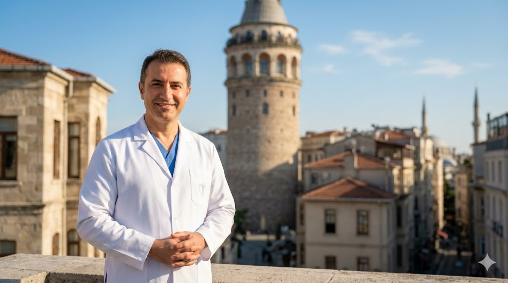  طبيب تجميل متميز أمام برج غالاتا في اسطنبول يمثل وجهة تجربتي مع تجميل الأذن في تركيا.