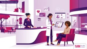 رسم توضيحي يظهر تخطيط وباقات تكاليف الإقامة للمرضى الدوليين في تركيا داخل غرف التعافي الفاخرة 