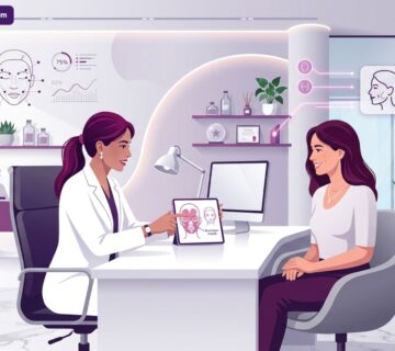 توضيح طبي لخطوات وتفاصيل سعر عملية غمازات الوجه الدائمة جراحياً في عيادة حديثة