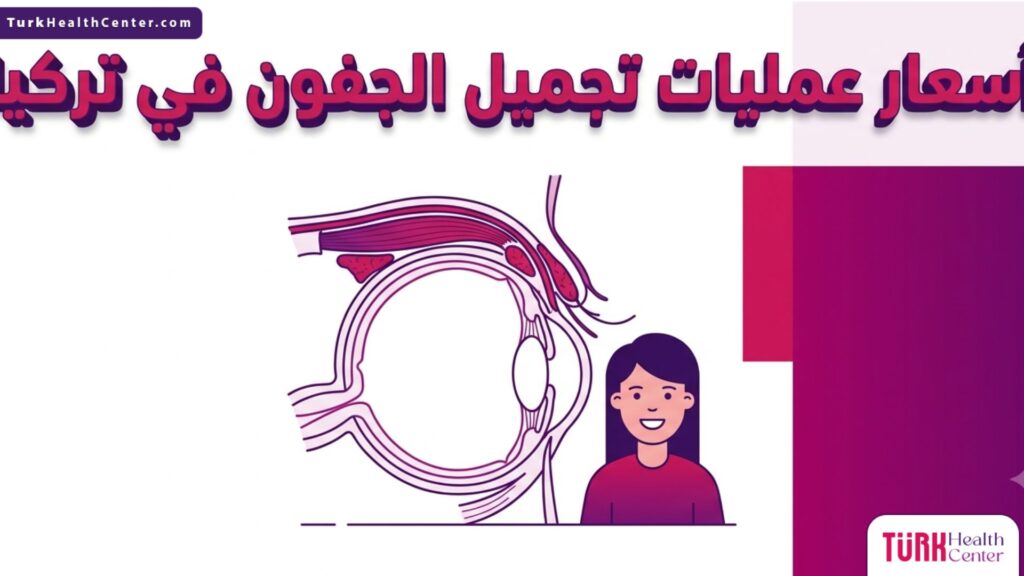 مخطط تشريحي متجه يوضح طبقات الجفن والأنسجة المستهدفة وفهم أسعار عمليات تجميل الجفون في تركيا.