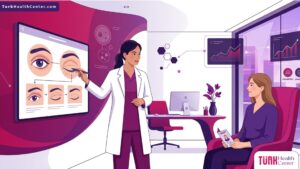 استشارة طبية توضح أرخص سعر لعملية تجميل الجفون في عيادة تجميل حديثة